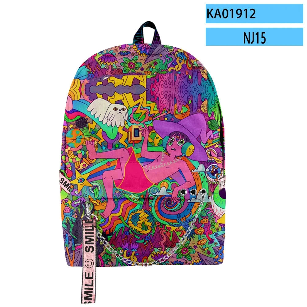 Harajuku Popular Funny The Midnight Gospel 3D Print School GlowCart