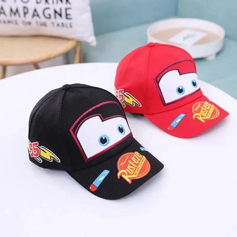 Lightning McQueen spring, autumn and summer children's hat GlowCart