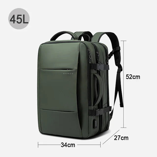 BANGE Travel Backpack Men Business Backpack School