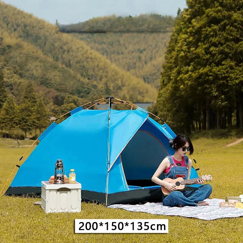 Outdoor Double-layer Tent Fully Automatic Quick Opening Tent GlowCart