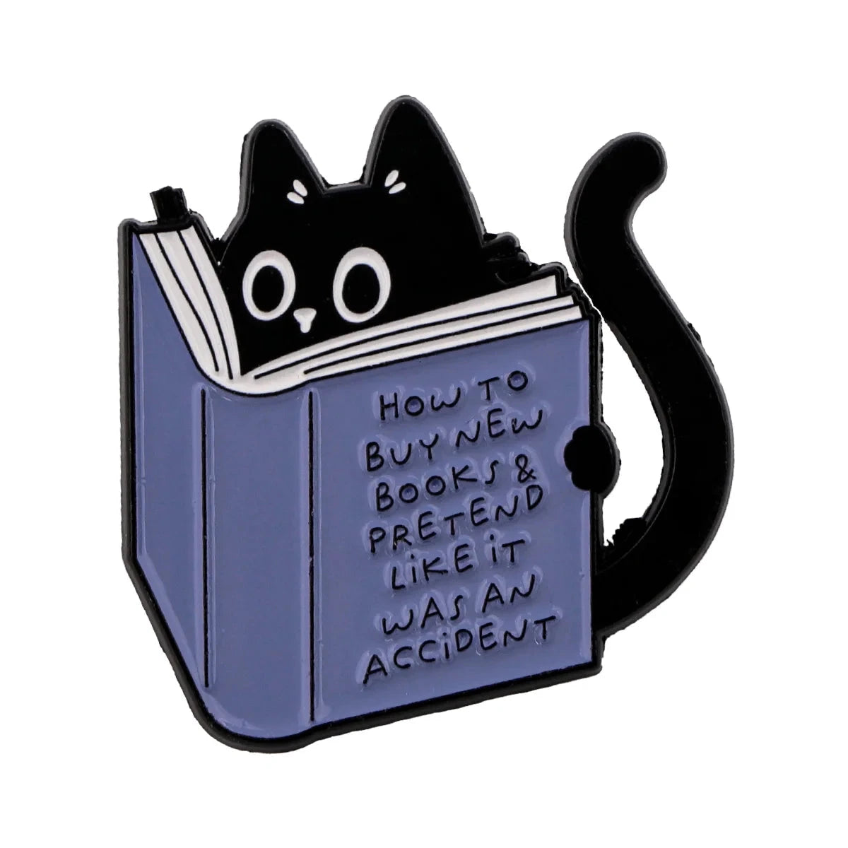 Cute Black Cat Enamel Pin Animal Brooch Pines Lapel Pins GlowCart