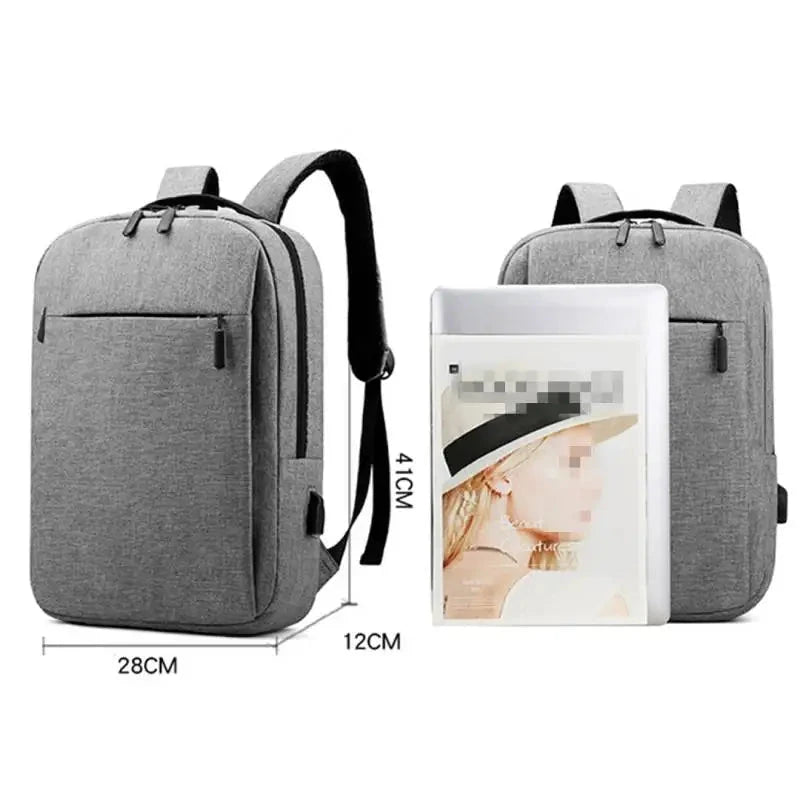 Men Women Multifunctional Laptop Backpack Business Simple GlowCart