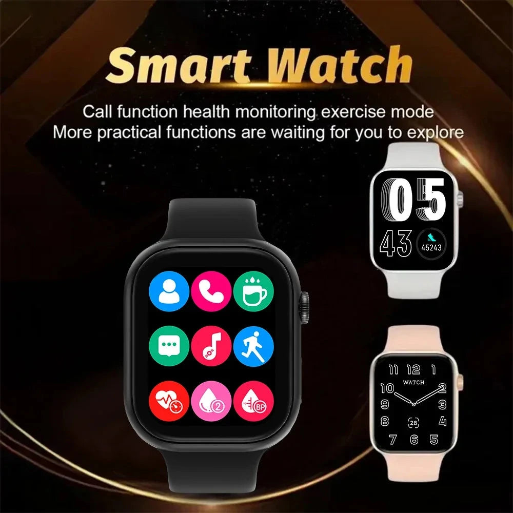 2025 New Smartwatch For Men Android IOS Phone 1.73" Screen GlowCart