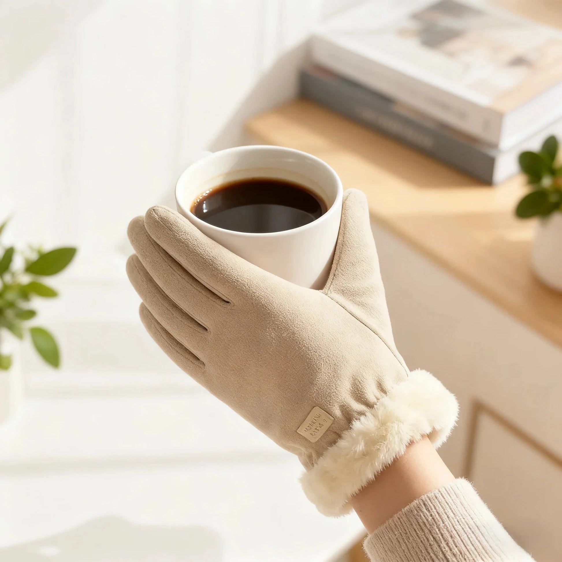 Women's Touchscreen Winter Gloves - Fashionable Finger GlowCart