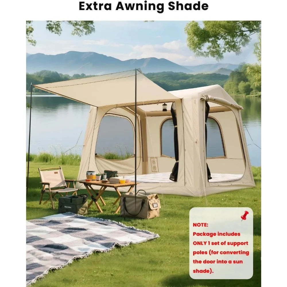 Inflatable SUV Camping Tents: Pop-Up Vehicle Tent GlowCart