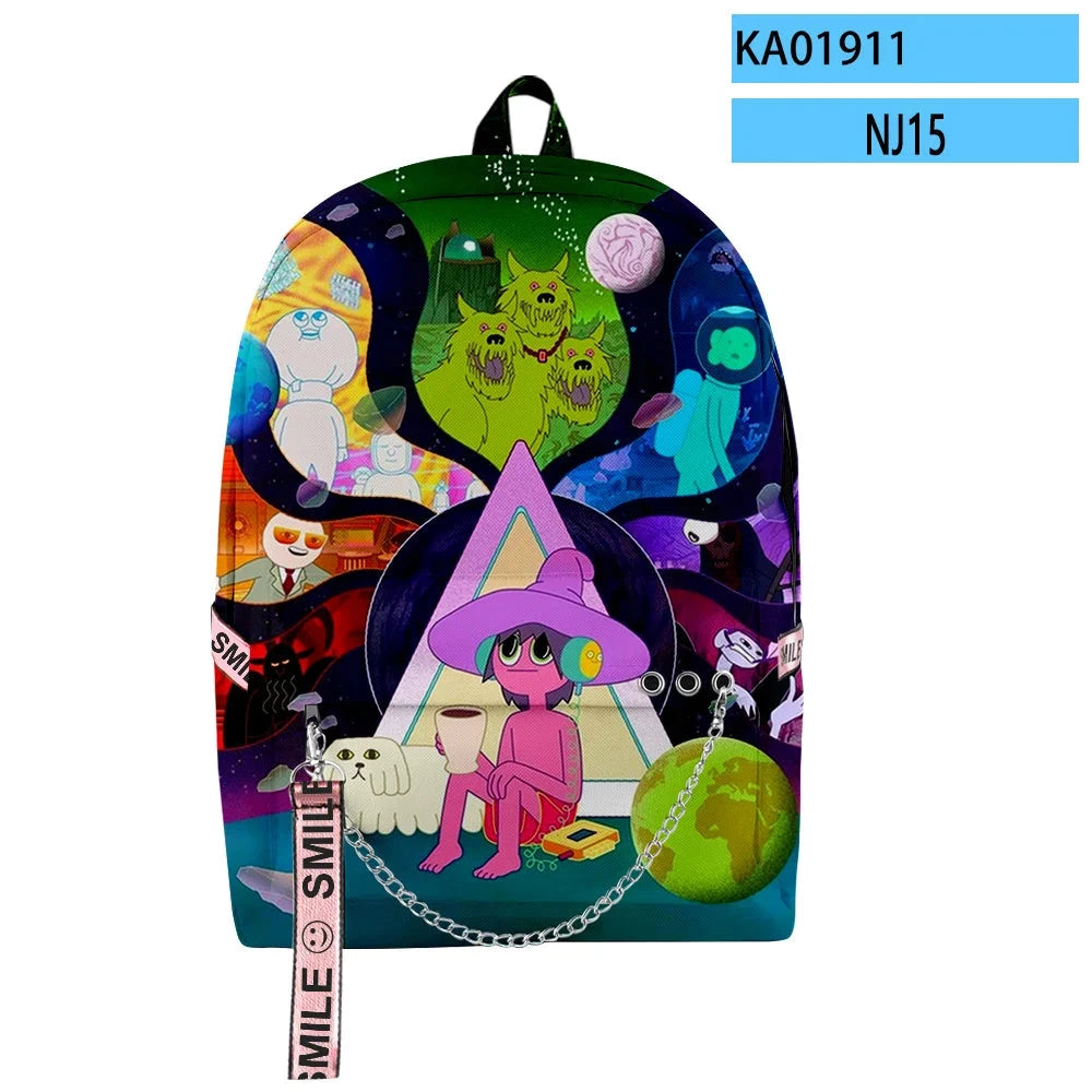 Harajuku Popular Funny The Midnight Gospel 3D Print School GlowCart