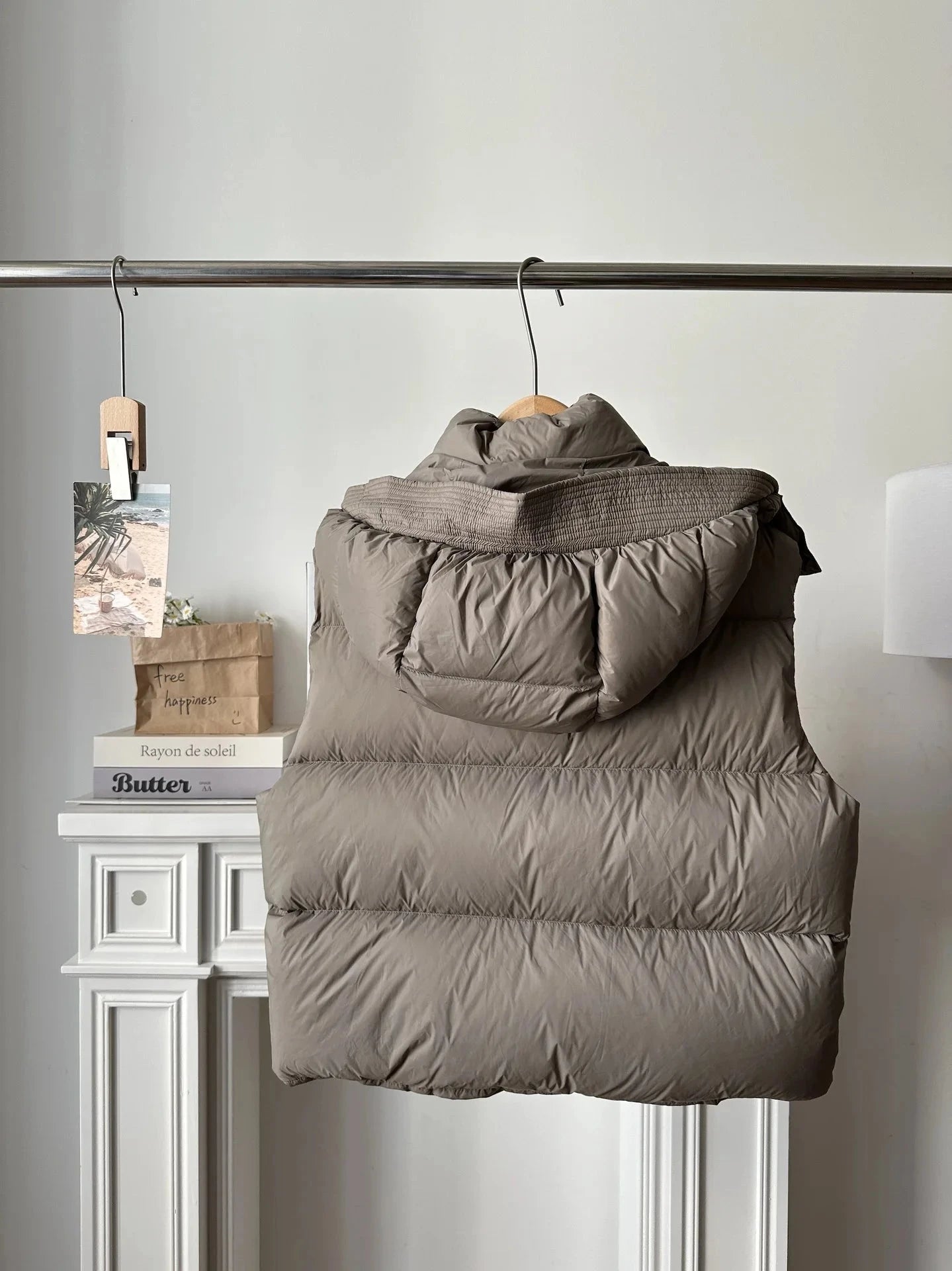 Women's Hooded Down Vest 2025 Fall/Winter Collection GlowCart