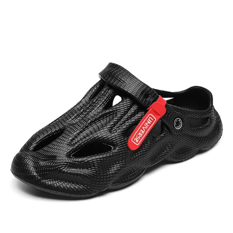 Summer Men Slippers Comfortable Platform Outdoor Sandals GlowCart