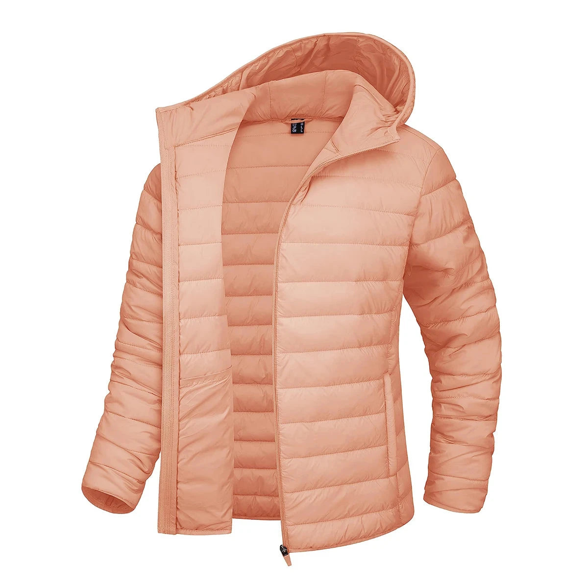 MAGCOMSEN Women‘s Lightweight Hooded Puffer Jacket Full Zip GlowCart