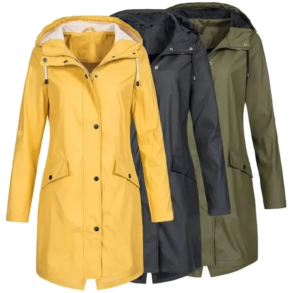 Waterproof Rain Coat Long Raincoats Jacket Waterproof GlowCart