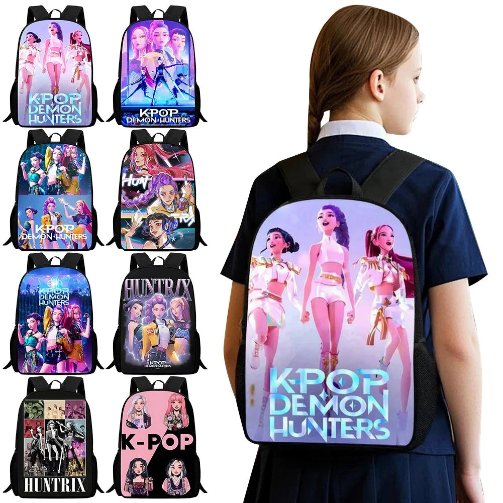 Hunter Simple Travel Rucksack Large Capacity Lightweight Nylon Backpack Demon Laptop Backpack School Outdoor Backpack GlowCart