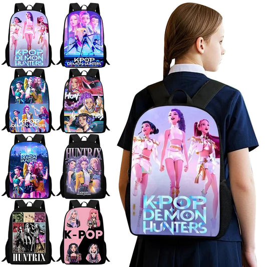 Hunter Simple Travel Rucksack Large Capacity Lightweight Nylon Backpack Demon Laptop Backpack School Outdoor Backpack GlowCart