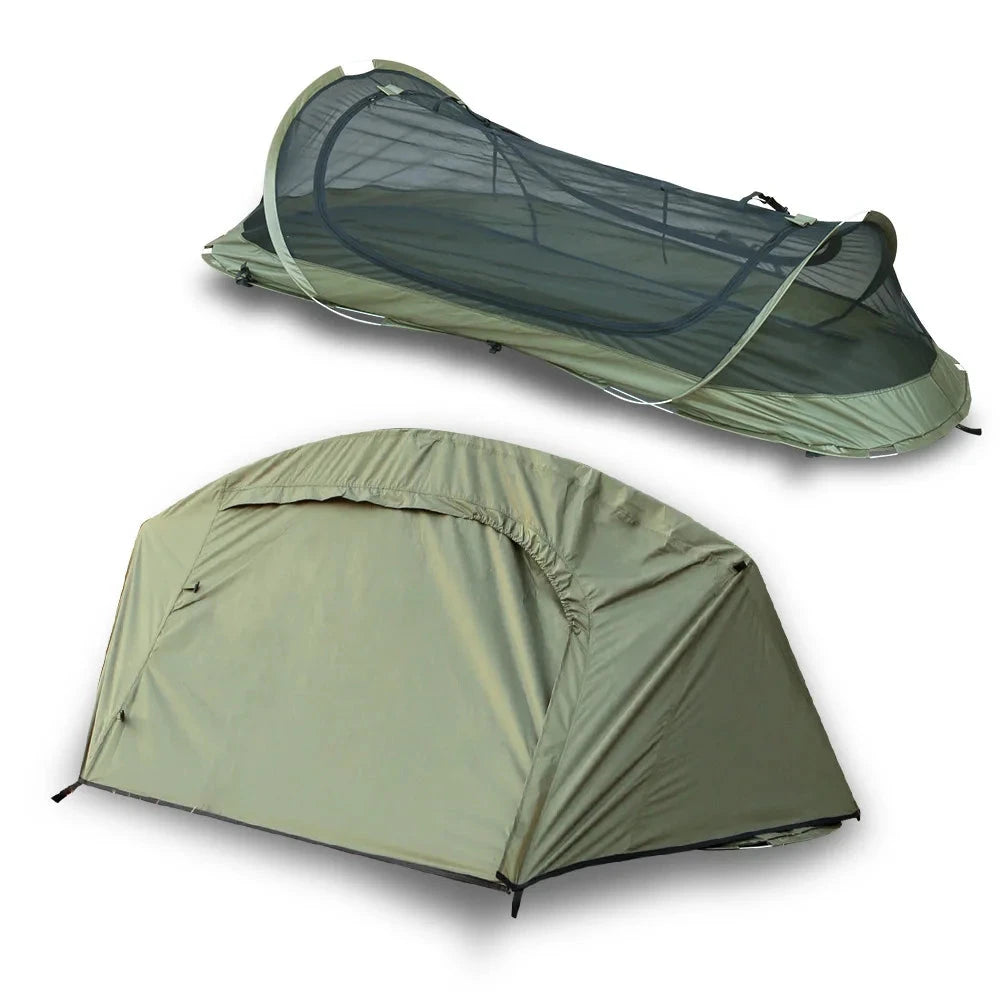 Outdoor Hiking Tent Single Quick Open Anti-mosquito Field GlowCart