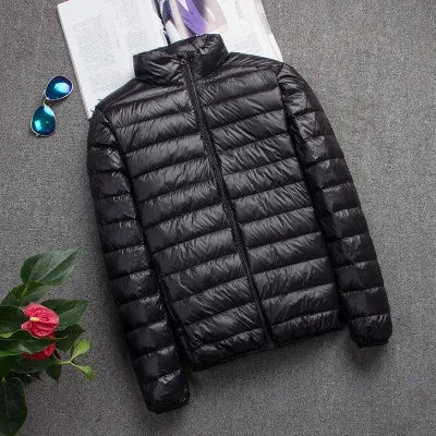 New Autumn And Winter Down Jacket Men's Fashion Hooded Super GlowCart