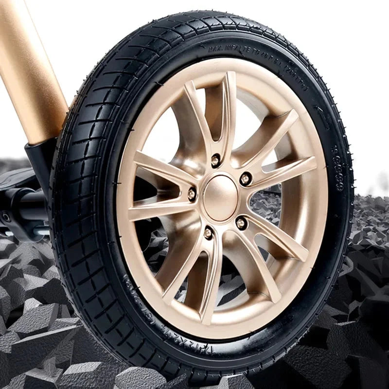 New 2 in 1 Baby Stroller High Landscape Carriage Light Newborn Pram Shock Proof Two Way  Kid Car Baby Comfort Cart 2024 GlowCart