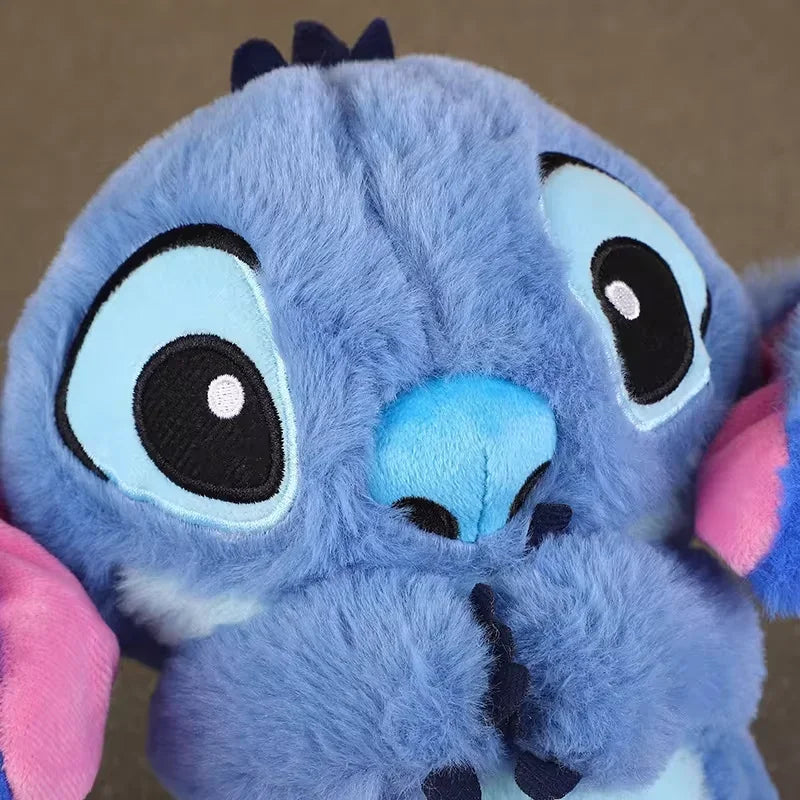 Stitch Plush Doll Breathing Light Child Soothes Toys Pink