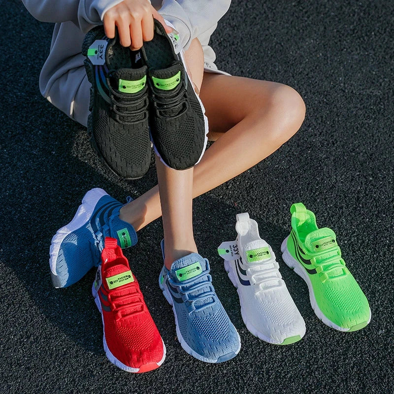 Women Casual Sports Shoes Breathable Lightweight Sneakers GlowCart