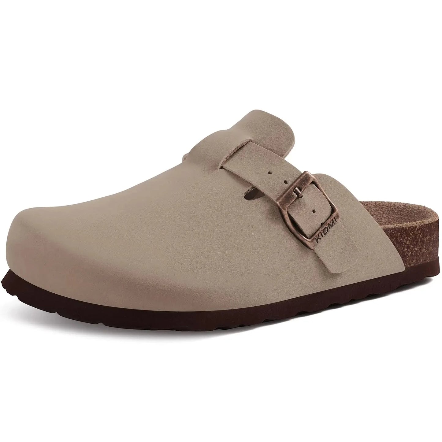 Shevalues Suede Clogs For Women Men Summer Cork Mules Soft Footbed Sandals With Arch Support  New Leisure Fashion Genuine Clogs GlowCart