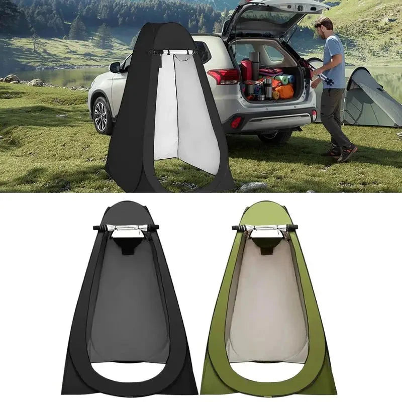 Portable Outdoor Camping Tent Shower Tent Bath Fitting Room GlowCart