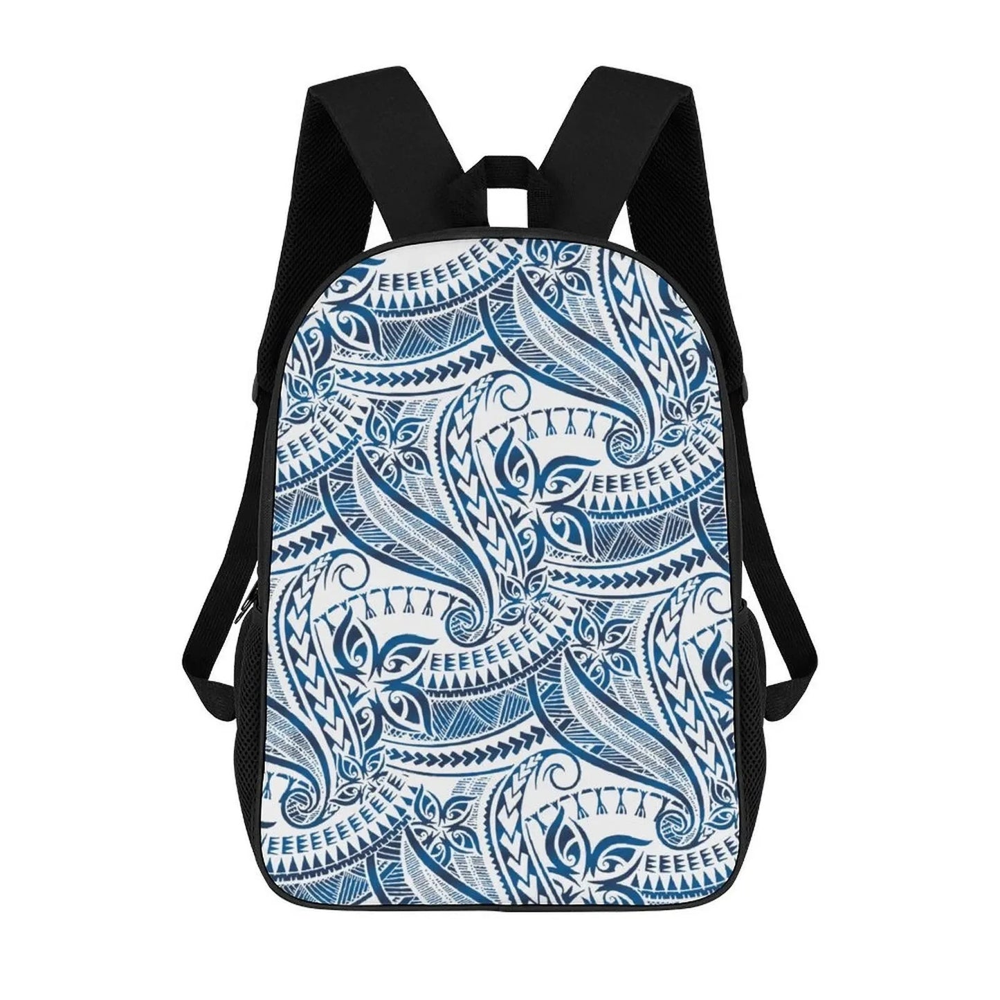 Artistic Polynesian Backpack Teens Adults School Laptop GlowCart