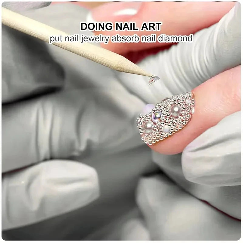 50/100/200PCS Disposable Wood Stick Beauty Spatulas Log Hair GlowCart