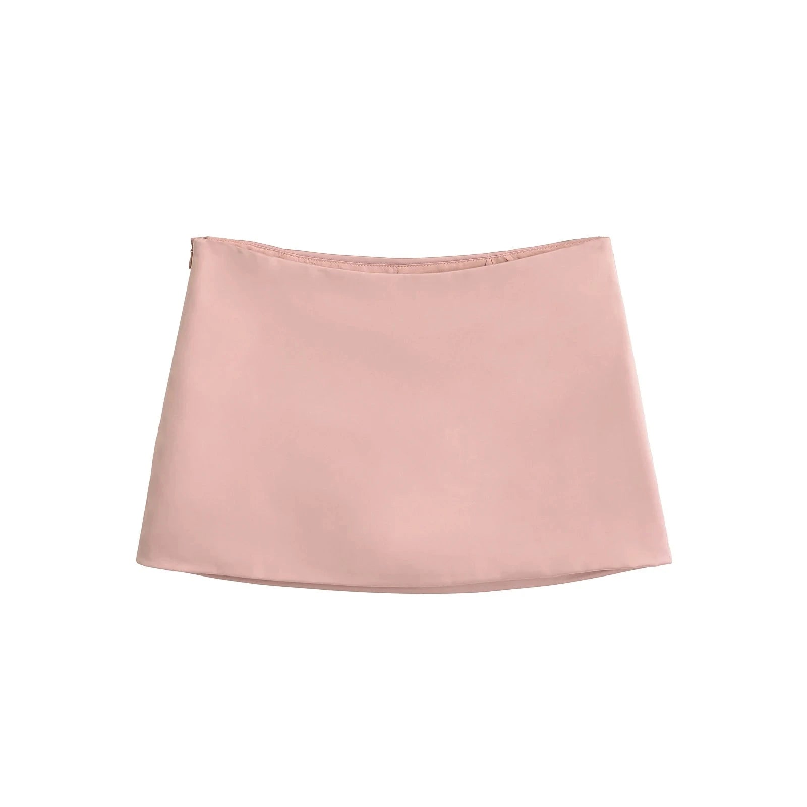 Summer Black Mini Skirts Women Elegant Sliky Satin Skirt Low GlowCart