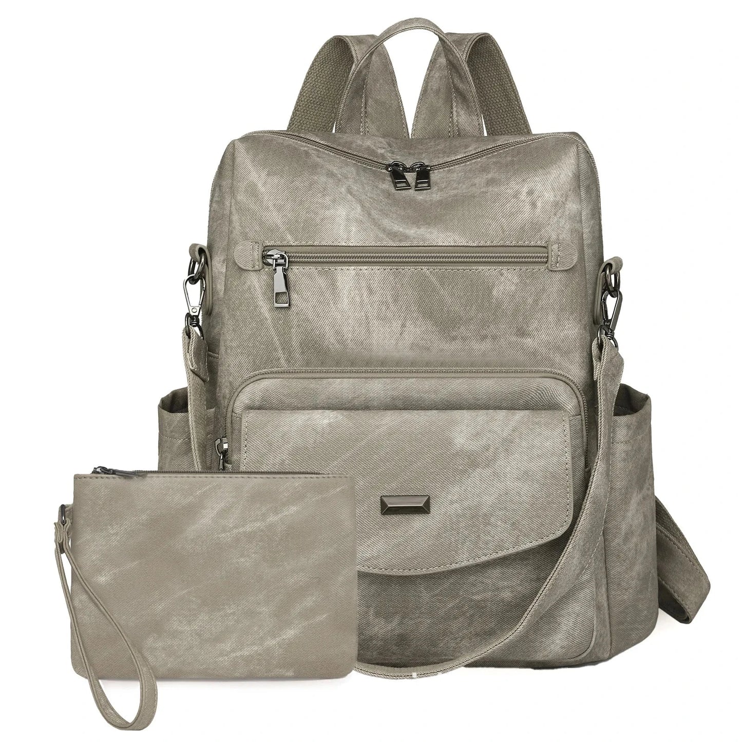 2025 new women's pu leather waterproof anti-theft large GlowCart