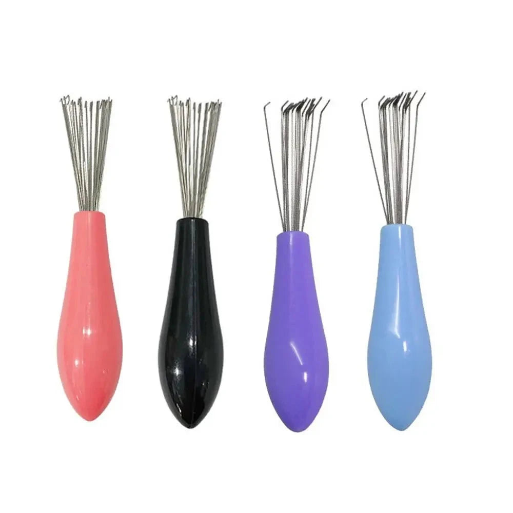 1PC Comb Hair Brush Cleaner Plastic Handle Cleaning Brush GlowCart