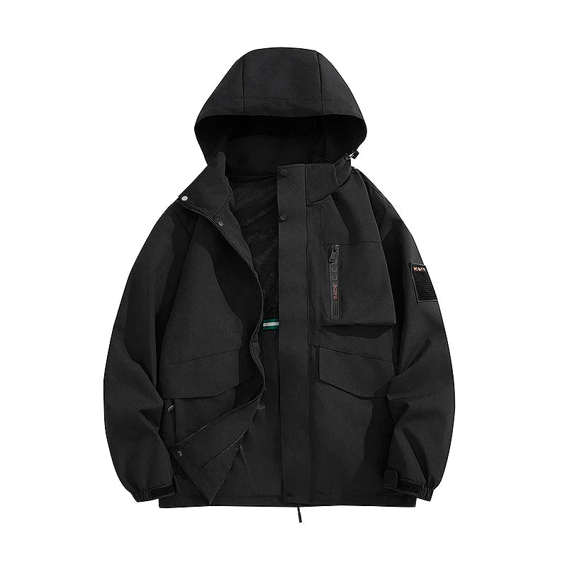 CHRLCK Men's Waterproof Hiking Jackets Large Size Women GlowCart