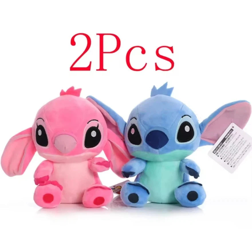 12cm 20cm 25cm Stitch Stuffed Plush Models Cartoon Stuffed GlowCart
