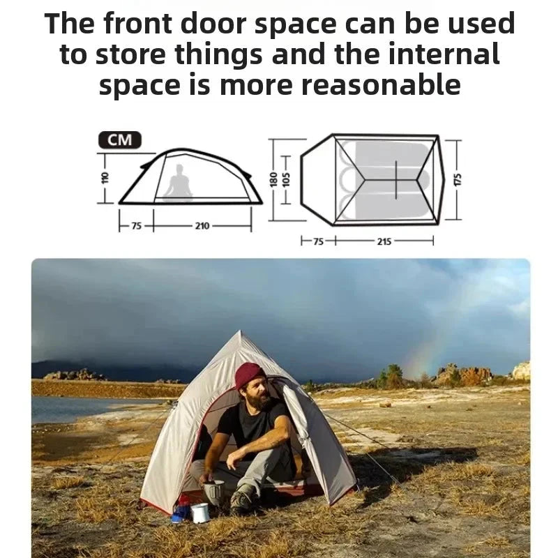 Naturehike New Yunshang 2 Lightweight Professional Outdoor GlowCart