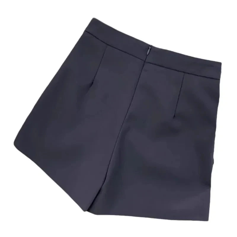 Fashionable Suit Skirt Pants Women's Short Shorts High Waist GlowCart