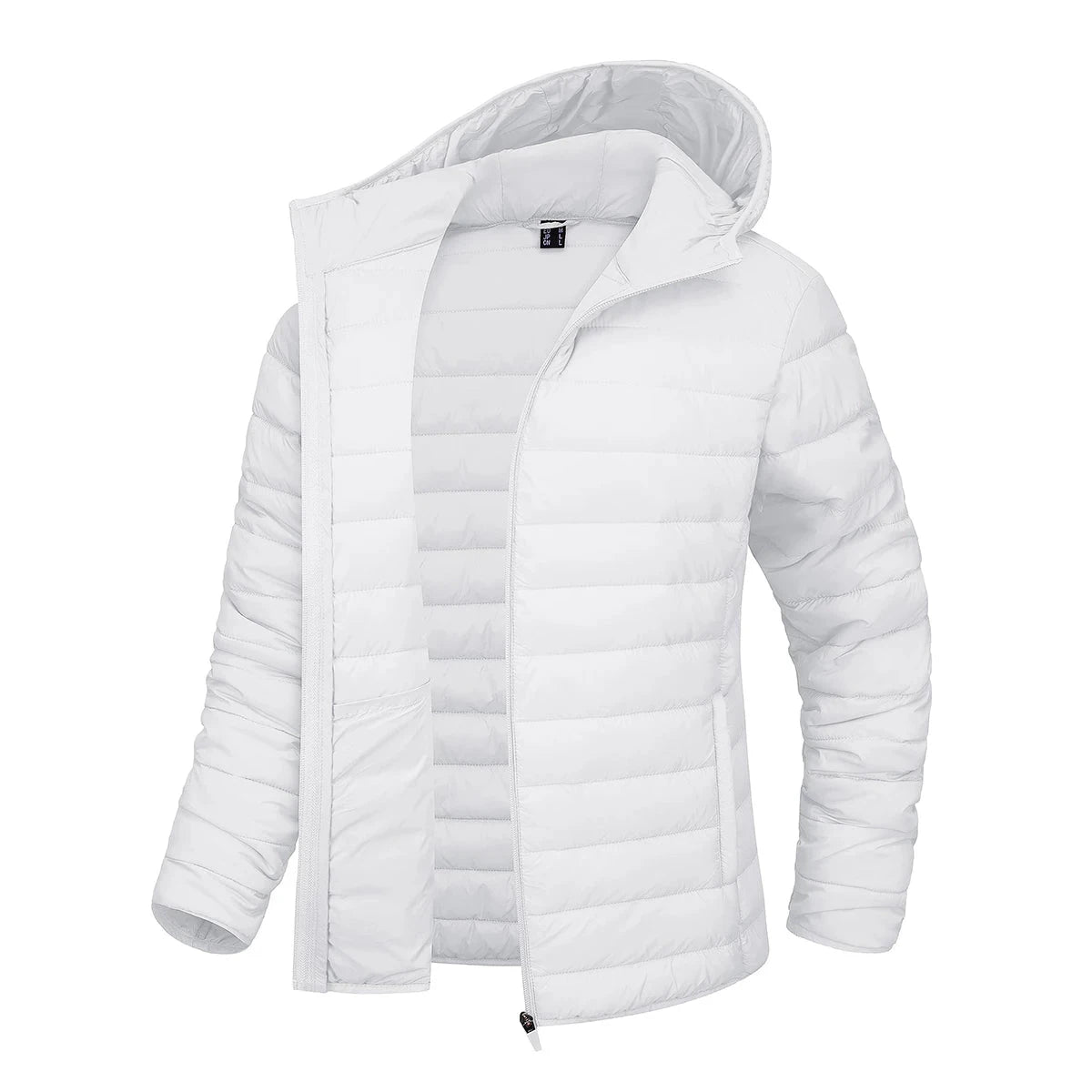 MAGCOMSEN Women‘s Lightweight Hooded Puffer Jacket Full Zip GlowCart