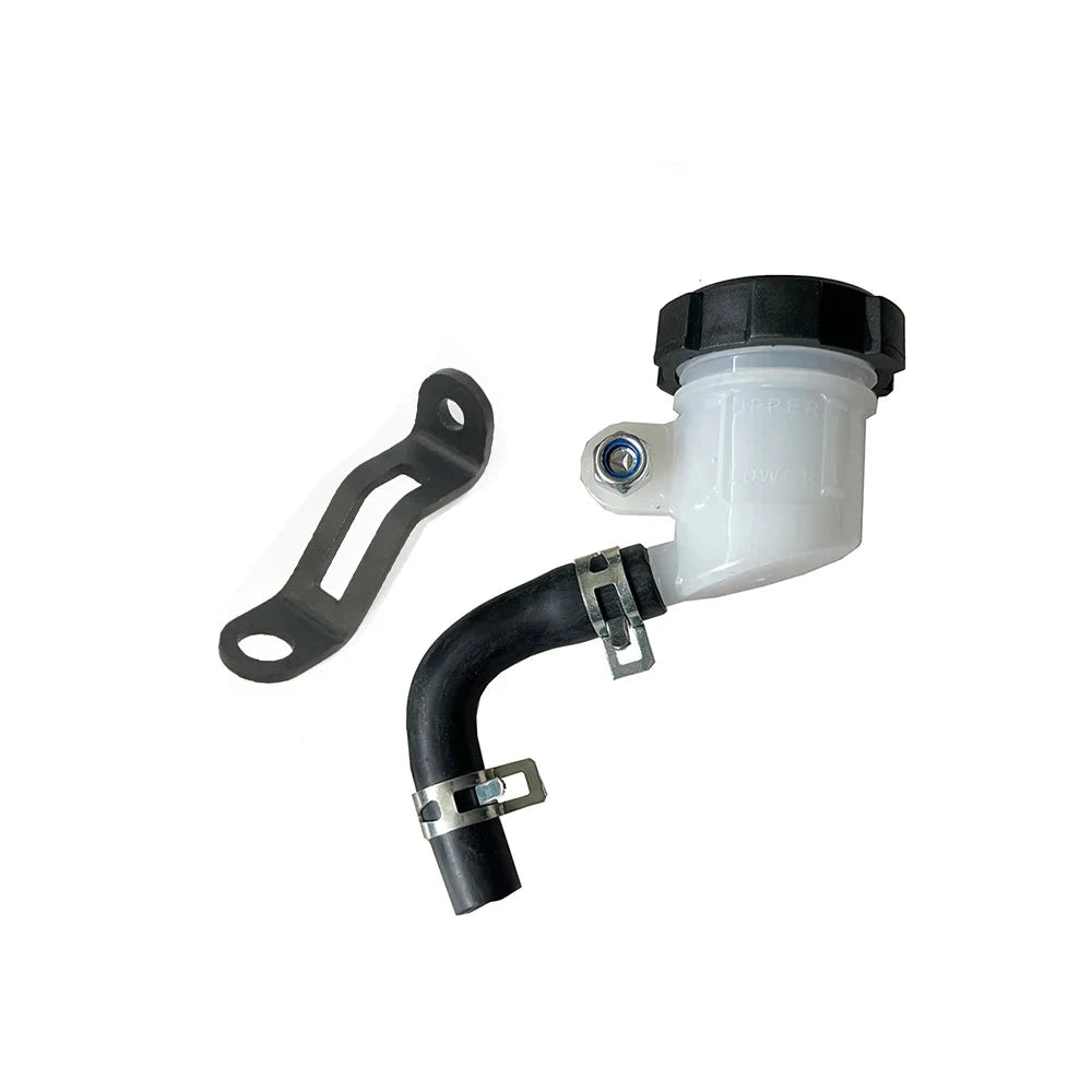 Universal Motorcycle Brake Oil Tank Foot Brake Master Cylinder Oil Cup Fluid Bottle Reservoir Dirt Bike Scooter Pitbike GlowCart