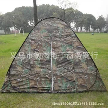 3-4persons Pop Up Tent Outdoor Travel Camping Camouflage GlowCart