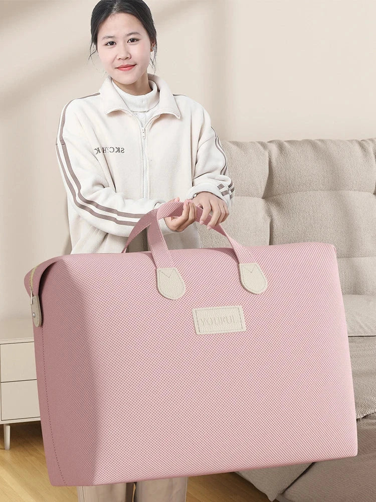 Foldable travel bag Tote non-woven large capacity duffel bag GlowCart