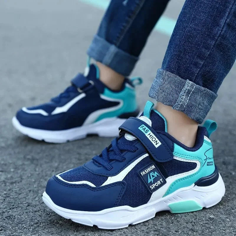 Baasploa Children Sport Shoes Comfort Mesh Breathable Casual Sneakers For Boys Girls Lightweight Running Shoes GlowCart