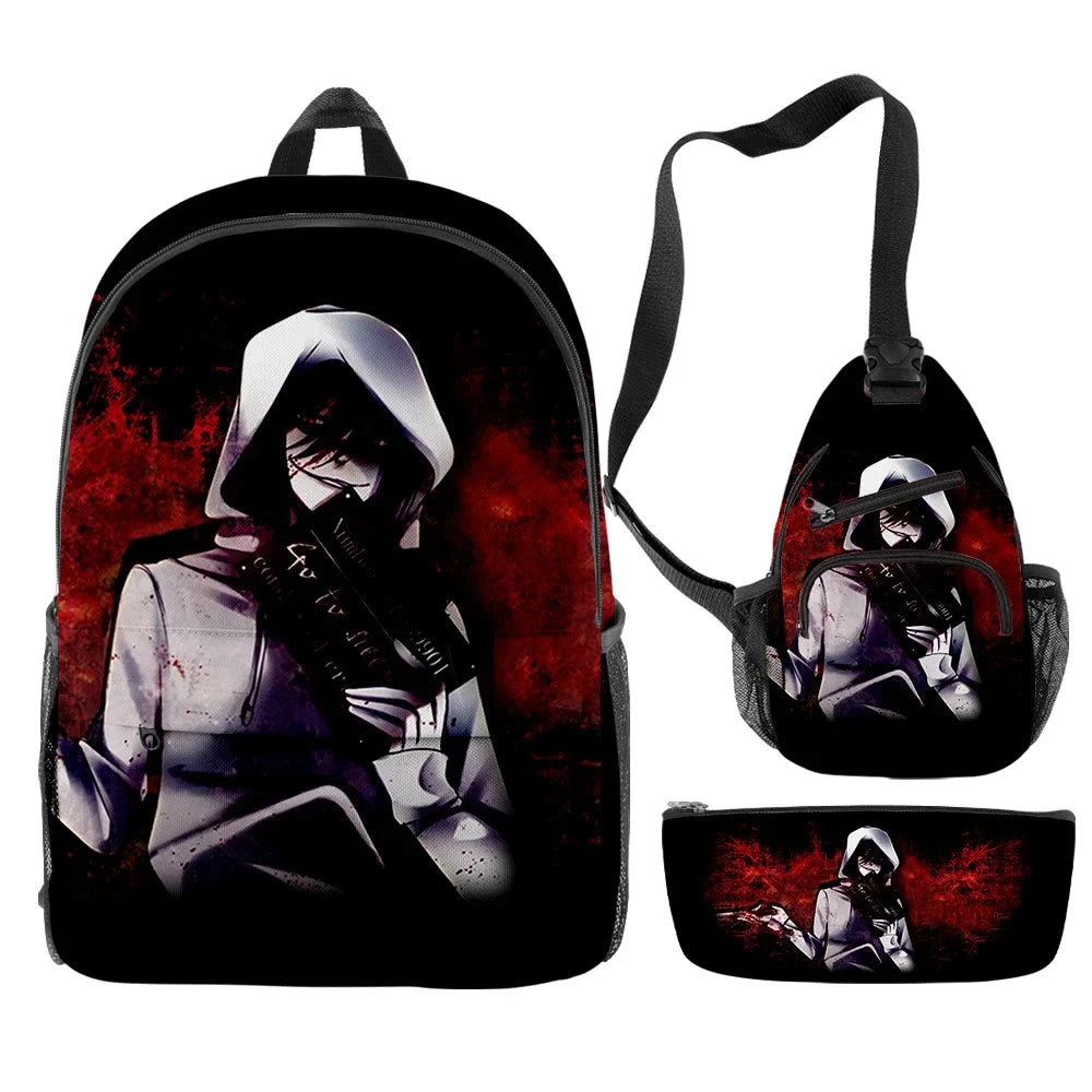 Cartoon Popular Jeff the Killer Creepypasta 3D Print GlowCart