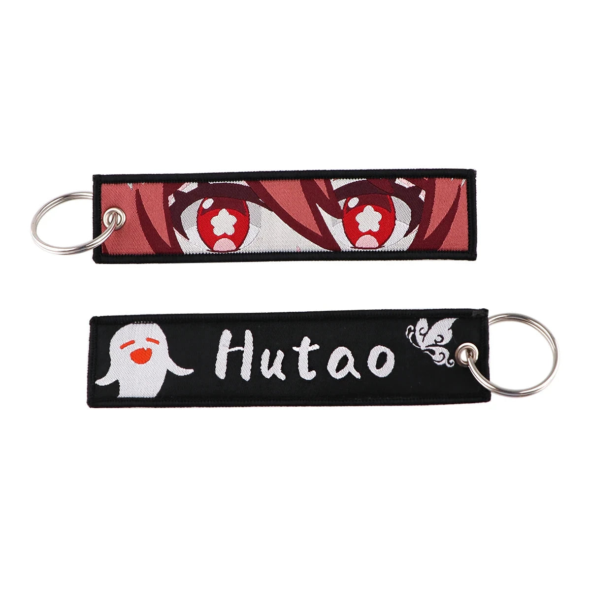 Classic Anime Cool Embroidery Key Fobs Key Tag Motorcycles GlowCart