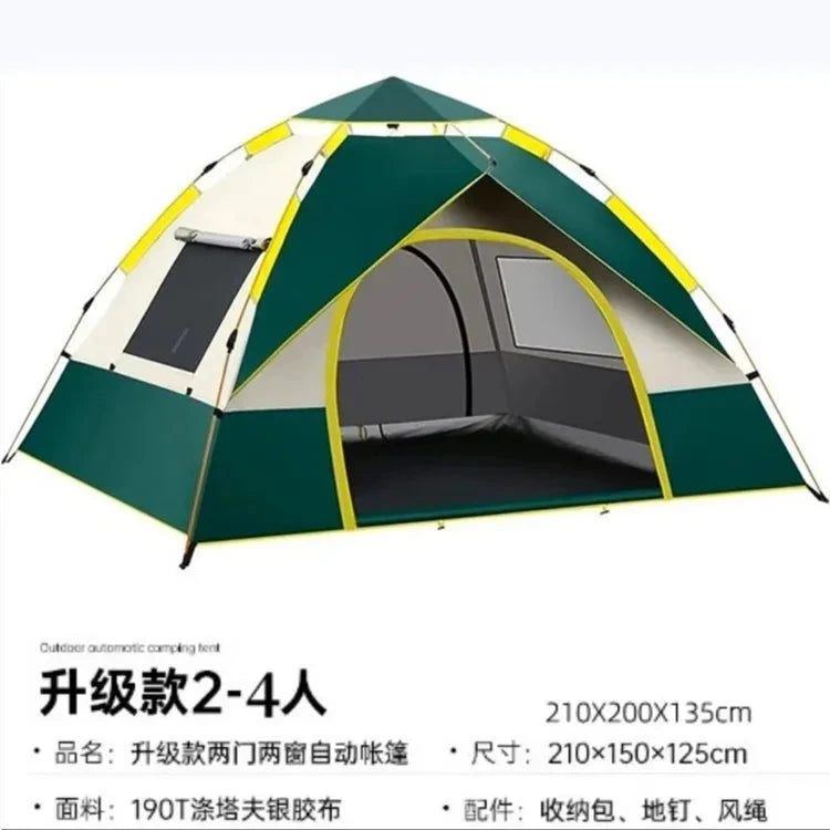 Portable Folding Automatic Tent for Outdoor Camping Picnic GlowCart