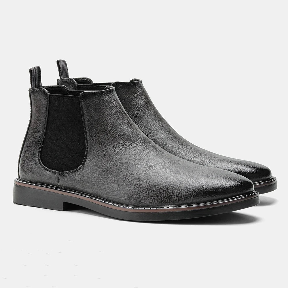 40~46 Men Chelsea Boots Brand Retro Comfortable Fashion Men GlowCart