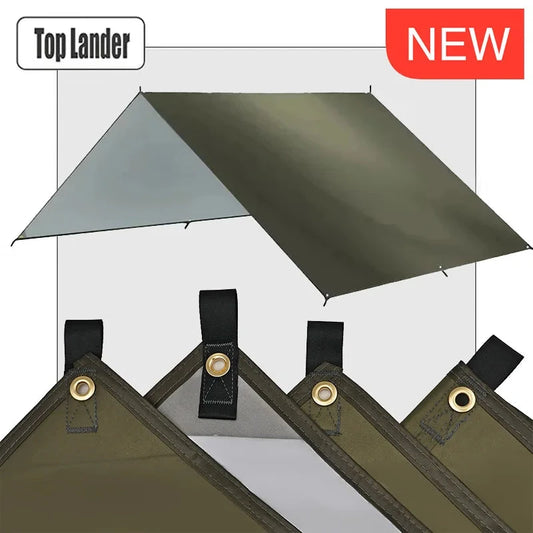 Camping Tarp Waterproof Tent Tourist Awning Shade Garden GlowCart