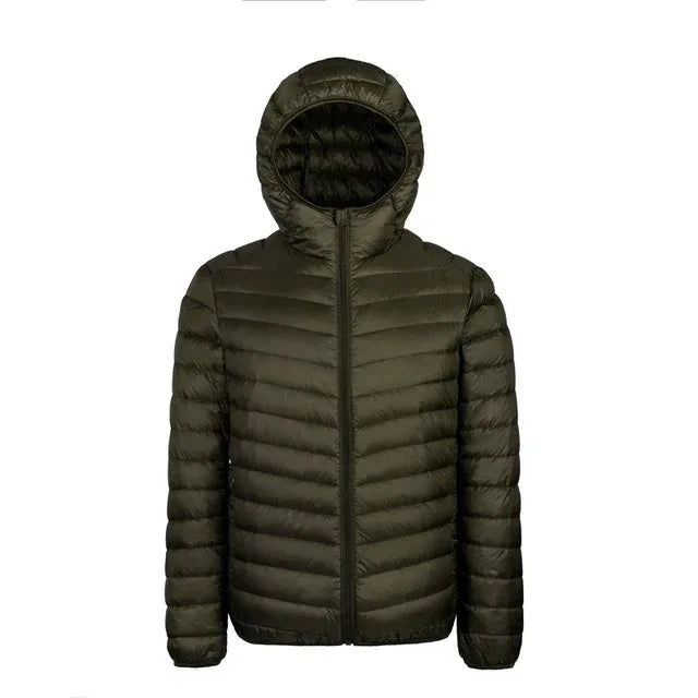 Down Jacket Men's 2025 New 90% White Duck Down Super Light GlowCart