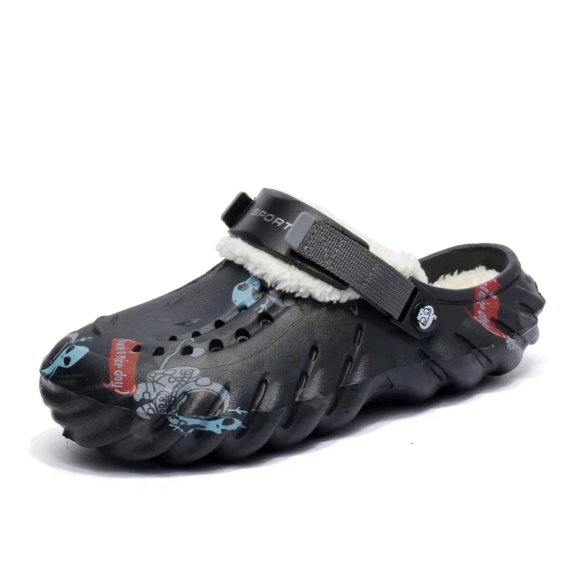 Shoes Winter Men's Flip Flops Padded Slippers Men’s Free GlowCart
