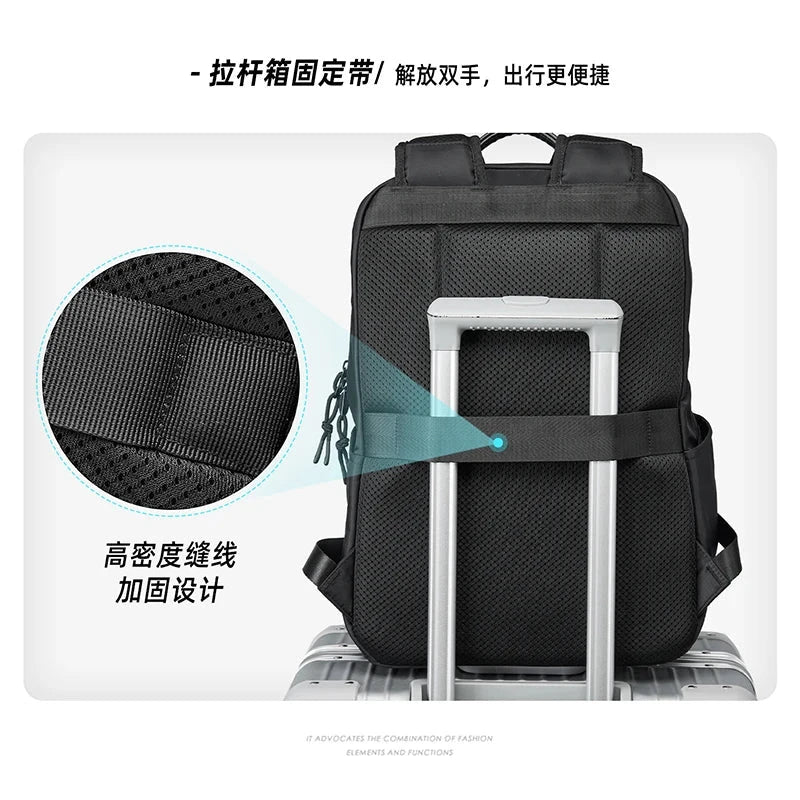 MOYYI Multifunction Men Travel Backpack Sports Waterproof GlowCart