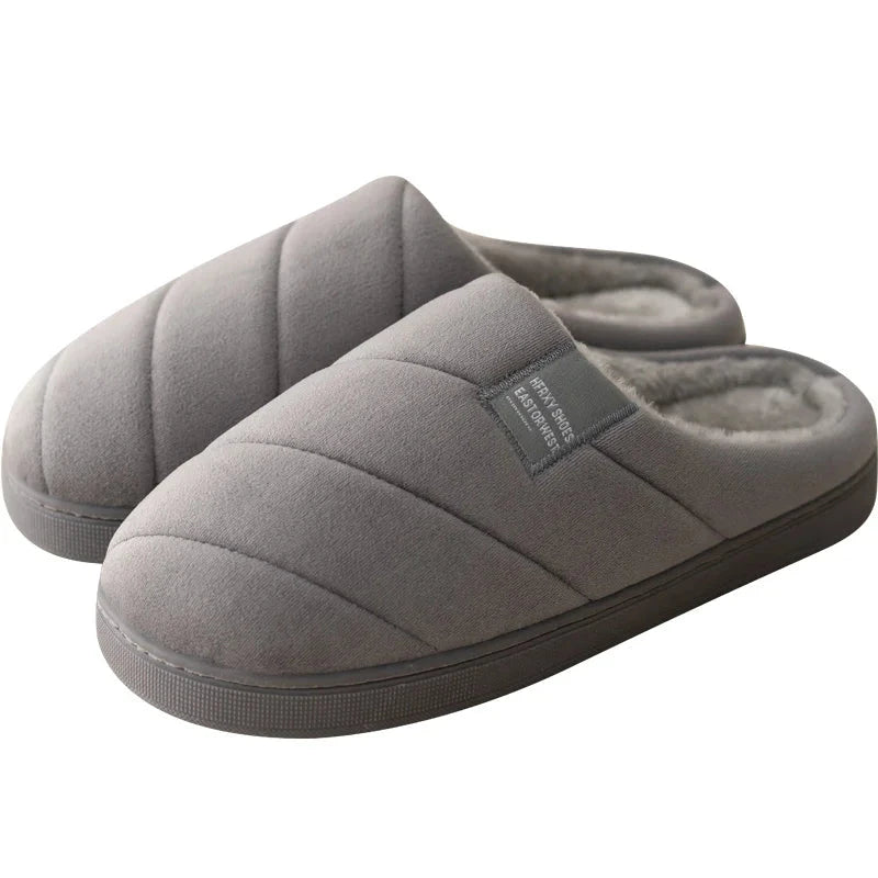Big sizes Men's Shoes Casual Warm Plush Lining Slip On GlowCart