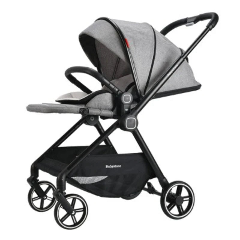 Highview Baby Stroller Can Sit or Lie Down, Lightweight and Foldable, Newborn Baby Umbrella Stroller,Four-wheel Two-way Stroller GlowCart