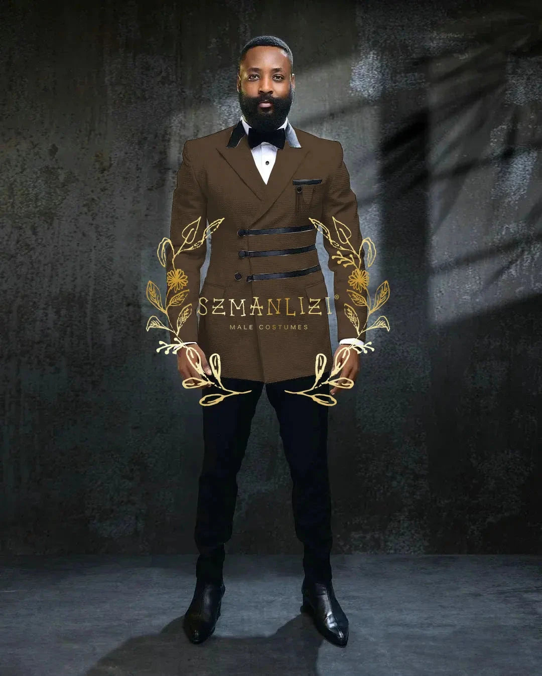 Blazer Sets Plaid Fashion Peaked Lapel Men Wedding Prom GlowCart