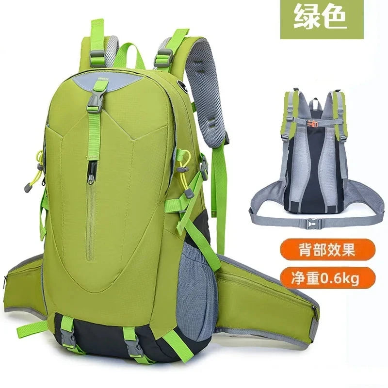 New Outdoor Travel Hiking Backpack Waterproof 25-35L GlowCart