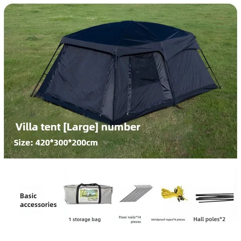 10 People Beach Shading 4 Season Canopy Outdoor Camping Tent GlowCart